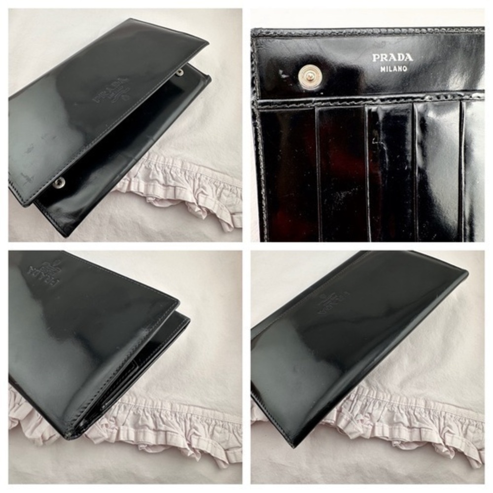 EXCELLENT CONDITION Prada wallet in black. - Picture 10 of 15